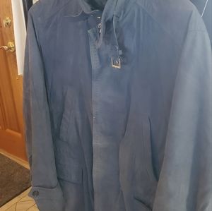 Brioni used jacket  XXL leather